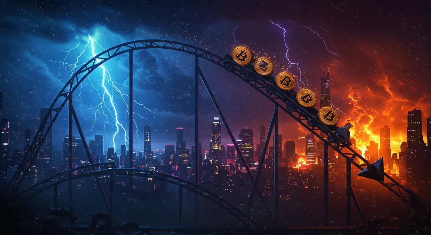 Kripto Çöküşü mü? Bitcoin & Ethereum'un Vahşi Fiyat Dalgalanmaları