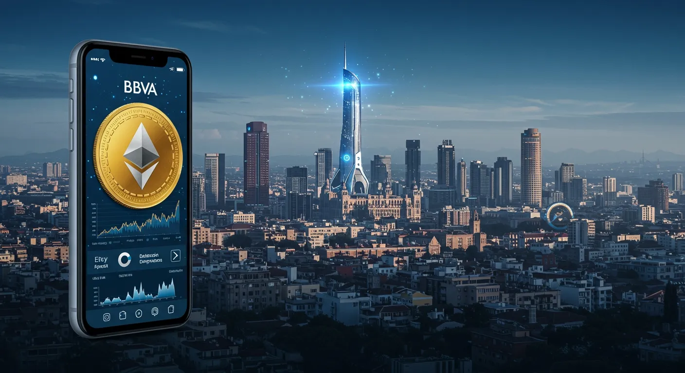 BBVA İspanya'da Bitcoin ve Ethereum Alım Satımı Sunuyor!